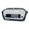 thumbnail image 6 of Garvee Front Bumper Grille Replacement, Front Center Bumper Grille, Honeycomb Grill Cover Compatible for A3 RS3 2016-2018 Models 8V3853651AA, 8V3853651AE, 8V3853651AC, 6 of 7