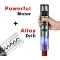 thumbnail image 4 of Electric Wine Bottle Opener Automatic Wine Bottle Corkscrew Opener with Foil Cutter, 4 of 7