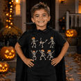thumbnail image 2 of MAWOTEA Black T-shirt for Kids.Ideal Gift for Halloween,Size 3-13Years, 2 of 6