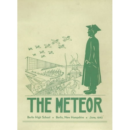 (Custom Reprint) Yearbook: 1942 Berlin High School - Meteor Yearbook (Berlin NH)