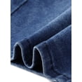 thumbnail image 5 of Agnes Orinda Women's Plus Size Denim Overalls Dress Vintage Adjustable Strap Pinafore Back Slit Casual Midi Bib Jean Dress with Pockets 1X Dark Blue, 5 of 6