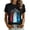 A-Black113, variant on Women's USA 250th Anniversary T Shirt Crewneck 1776-2026 T-Shirt Airplane Printed Top Blouse Comfortable Daily Wear Tee Shirt for Ladies