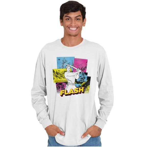 Flash Gordon Comic Strip Vintage Hero Long Sleeve TShirt Men Women Brisco Brands M