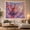 Floating Dragon, variant on Pink Dragon on Floating Islands with Golden Sunbeams, Dreamy Fantasy for Anime Fans, Ethereal Wall Art Decor, Birthday Gift, Tapestry Wall Hanging for Bedroom and Dorm