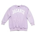 thumbnail image 3 of Ambar Women's Balance Fleece Sweatshirt, Purple,S - US, 3 of 4