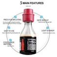 thumbnail image 4 of 2pcs/Set Reusable Cola Pump Frizzy Carbonation Keeper Bottle Stopper Drink Sealer Beverage Saver Soda Cap RED 2PCS, 4 of 8