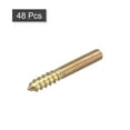 thumbnail image 3 of M6x40mm Hanger Bolts, 48 Pack Double Ended Thread Dowel Screws for Wood Furniture, 3 of 5