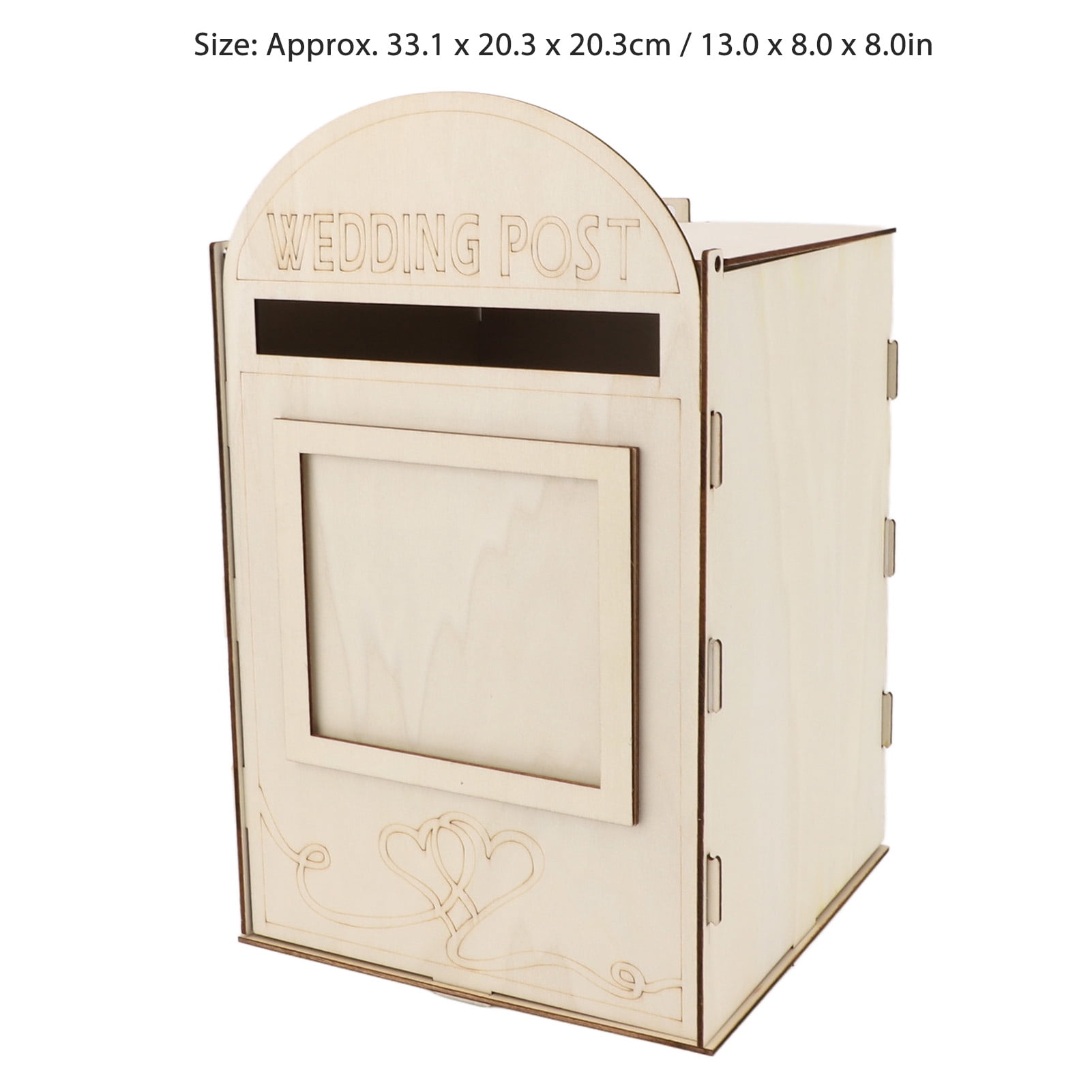<p>Wooden Wedding Mailbox Post Box Wooden Wedding Card Box With Lock Wedding Wooden Post Box Diy Wooden Wedding Mailbox Post Box With Lock DIY Wooden Wedding Mailbox Post Box With