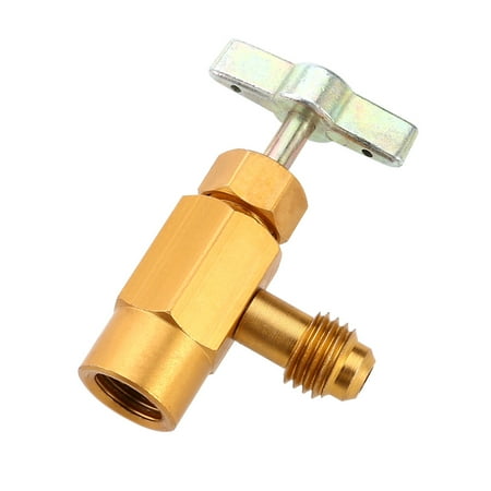 

Tinksky Can Dispensing R-134a AC Refrigerant Tap 1/2 ACME Thread Tool Bottle Opener