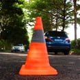 thumbnail image 2 of Cono de Tráfico Vial Multiusos Plegable Hacia Arriba Seguridad de en La Carretera Nuevo Macarena Cono de carretera plegable telescópico, 2 of 8