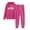 Hot Pink, variant on Brooklyn New York Track Suits for Women Set Travel Hoodie and Jogger Sweatpants 2 Piece Matching Sweatsuit Lounge Set