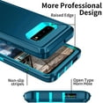 thumbnail image 3 of for Galaxy S10e Case,Shockproof Dropproof Dustproof,3-Layer Full Body Protection Heavy Duty High Impact Hard Cover Case for Samasung Galaxy S10e,Turquoise, 3 of 7