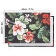 thumbnail image 5 of Pioneer Flower Floral Print Pattern Summer Placemats Table Placemats Set Of 6-Linen Kitchen Washable Placemats Table Mats 12x18 Inch Non-Slip Heat Resistant, 5 of 5