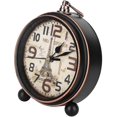 thumbnail image 1 of Relojes de escritorio, despertador de mesita de noche de estilo vintage para decoración del hogar, 1 of 5