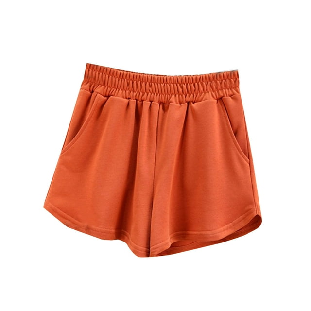 Jgppe Womens Athletic Mini Shorts Lightweight Cotton Summer Short Pants with Pockets Workout