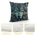 thumbnail image 4 of Orinice Wolf Arrows Digital Art Graphic Decorative Throw Pillow Cover for Home Couch Living Room Bed Sofa, High-Quality Soft and Durable 1PC 18x18in, 4 of 5