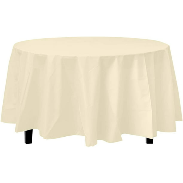 Round Table Covers, White Round Tablecloth Bulk