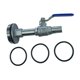 thumbnail image 4 of Adaptador de válvula de bola para tanque de petróleo de 50 galones y barril galvanizado. recto 20mm, 4 of 9
