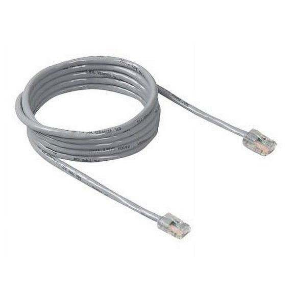 Belkin Cat.5E UTP Patch Cable - RJ-45 - 7ft - Gray