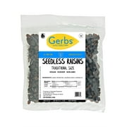 California Raisins by Gerbs - 2 LBS - Unsulfured - Top 14 Food Allergen Free & NON GMO