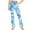 Blue, variant on Girls Leggings Winter High Waist Legging Pants Elastic Soft Fashion Print Straight Leg Yoga Pants Purple Size 12 Years