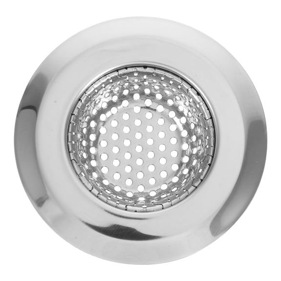 Raindrops Stainless Steel Hair Stopper for Bathtub Drain, Drain Cover, Easy to Clean, 1 Set