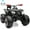 Black, variant on Joyracer 4WD ATV for Kids, 4 Wheeler with Remote, Power Car Wheels, Outdoor Gift with 800W Motor, Bluetooth Music, Horn, LED, Black