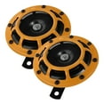 thumbnail image 4 of Masteelf  2 Pcs Train Horn For Car Speaker Motorcycles Truck Shape Manual Yellow, 4 of 8