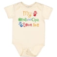 thumbnail image 3 of Inktastic Oma and Opa Love Me Grandchild Boys or Girls Baby Bodysuit, 3 of 5