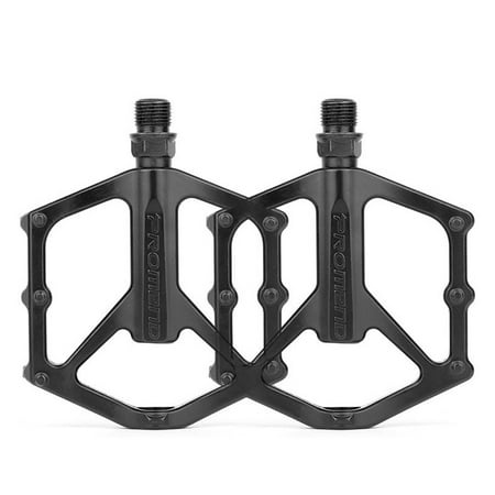 1 Pair PROMEND Mountain Bike Pedal Lightweight Aluminium Alloy Bearing Pedals for BMX Road MTB bicycles