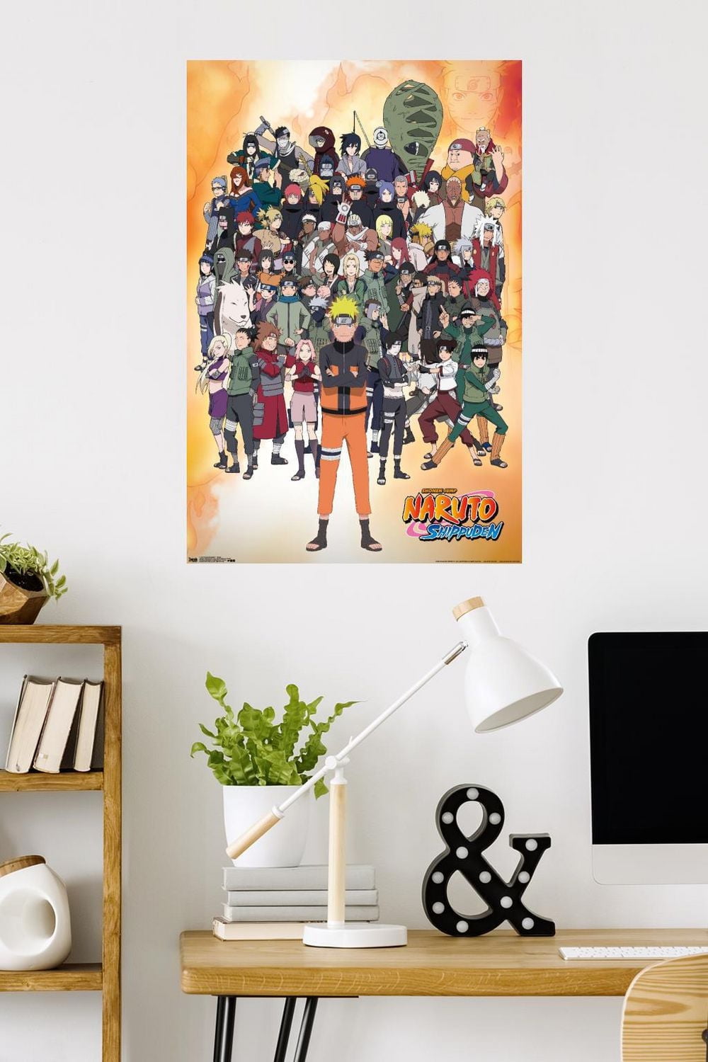 Naruto Shippuden - Group Wall Poster, 22.375" x 34"