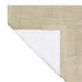 thumbnail image 5 of Linen Textured Pinch Pleat Curtain for Living Room, Room Darkening Window Curtain Panel for Bedroom, Privacy Drape with Double Layer (72 x 84 Inches, 1 Panel, Sand Beige) outdoor curtains, 5 of 7