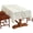 Phoenix Tail Bamboo, variant on Fashionable Rectangular Tablecloth Water Resistant Fabric For Office Desk