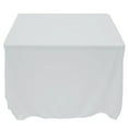thumbnail image 3 of HUBERT® Tablecloth White Square Spun Polyester - 52" x 52", 3 of 3