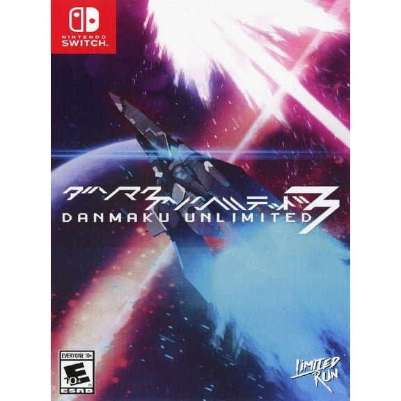 Restored Danmaku Unlimited 3 (Nintendo Switch, 2019) Shooter Game (Refurbished)