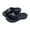 Black, variant on Toe Separating Arch Support Sandals Slippers for Women, Non-Slip Summer Recovery Slides for Indoor Home, Pedicure Salon & Outdoor Beach Pool