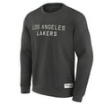 thumbnail image 2 of Men's Fanatics Gray Los Angeles Lakers Elements Future Ground Lettering Pullover Sweatshirt, 2 of 3