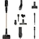thumbnail image 1 of Aspiradora vertical Miele Duoflex Total Care, inalámbrica y sin bolsa, multiusos, flexible para múltiples pisos, con 4 cepillos y accesorios acoplables, en negro obsidiana y oro rosa., 1 of 5