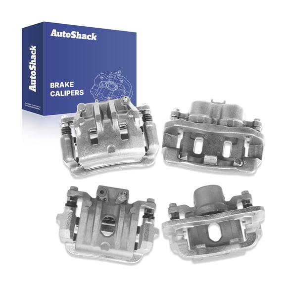 AutoShack Front & Rear Brake Calipers Replacement for 2013-2016 Hyundai Santa Fe 2013-2016 Hyundai Santa Fe XL 4-PC Set