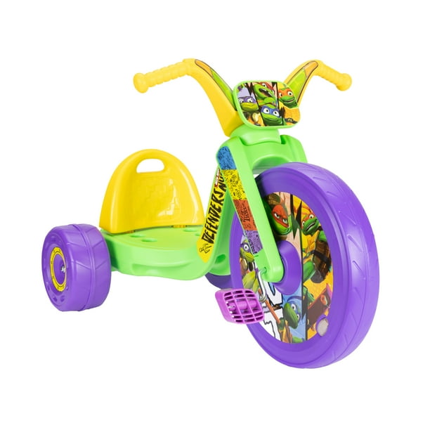 Fly Wheels TMNT Tricycle for Indoor Playgrounds, Ages 3-7