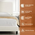 thumbnail image 4 of Twin Bed Frame with Adjustable Headboard, 4 of 8