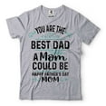 thumbnail image 5 of Happy Father's Day Mom Shirt Mothers Day Mom T-Shirt Mom Gifts Mother Shirt Single Mom Mother Tee (Small Military Green), 5 of 6