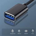 thumbnail image 3 of 3X 2 in 1 USB 3.0 OTG Adapter Cable Type-C Micro-USB to USB 3.0 Interface Converter Black,3 x OTG Adapter Cable,Black, 3 of 6