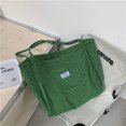 thumbnail image 6 of JennyShop Tote Bag Korean Woolen Shoulder Canvas Bag Female Student Large Capacity Cloth Bag, 6 of 8