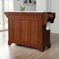 thumbnail image 5 of Pemberly Row Modern Wood Granite Top Kitchen Island in Cherry, 5 of 8