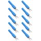 thumbnail image 4 of Abastado 10 conectores de alambre de pala de horquilla de 0.157 in tipo U terminal de engarzado eléctrico para probar multímetro azul, 4 of 8