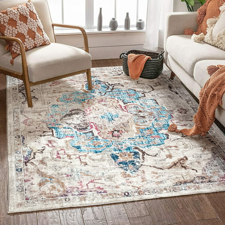 4x5 rug in room