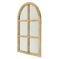 thumbnail image 4 of Matherne Farmhouse Arch Wood Window Decor Mirror, 4 of 7