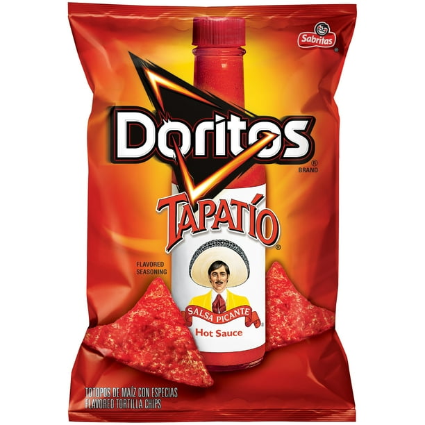 Sabritas Doritos Tapatio Salsa Picante Hot Sauce Tortilla Chips 7 63 Oz Walmart Com