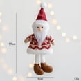 thumbnail image 5 of Regalos de Año Nuevo para niños, adornos navideños para árbol de Navidad, colgante de muñecas, Ángel, Papá Noel, muñeco de nieve, alce, 2024（GJ173-Khaki, 5 of 5